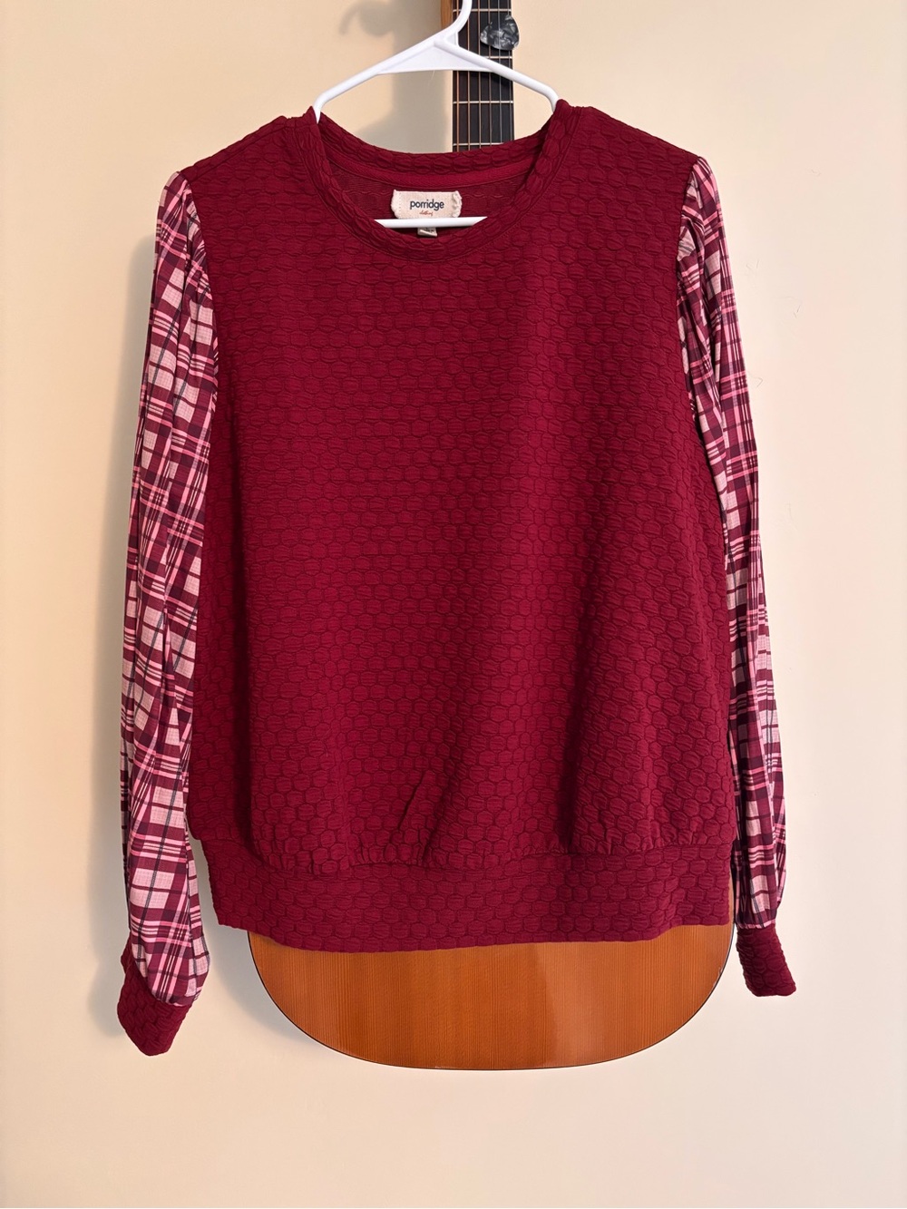 Porridge Textured Sweatshirt